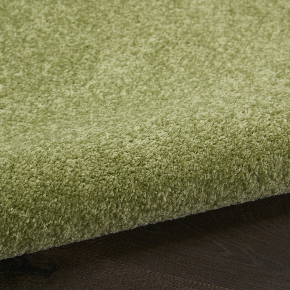 8' X 8' Green Round Indoor Outdoor Area Rug