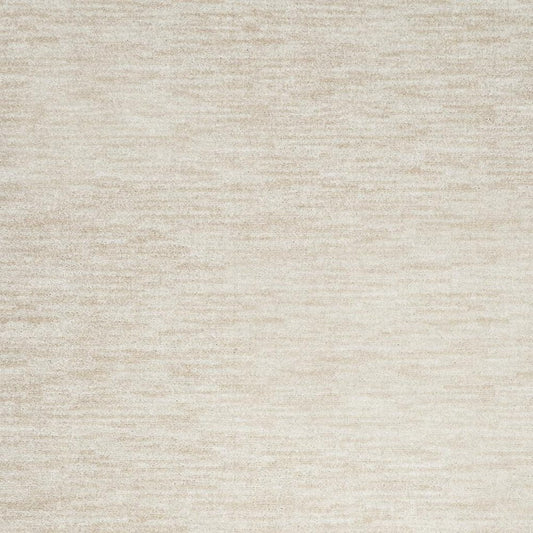 9' X 12' Beige And Ivory Indoor Outdoor Area Rug