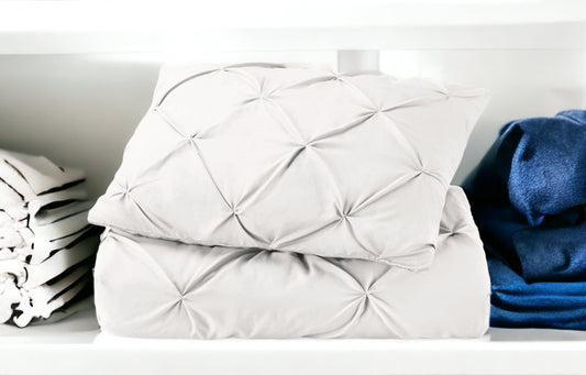 White Queen Microfiber Washable Microfiber Down Alternative Comforter