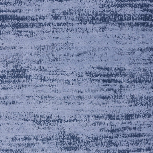 9' X 12' Denim Blue And Navy Blue Abstract Indoor Outdoor Area Rug