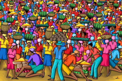 Vibrant Marketplace - A Celebration of Community