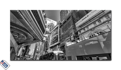 City Noir - Timeless Urban Scene Wall Art