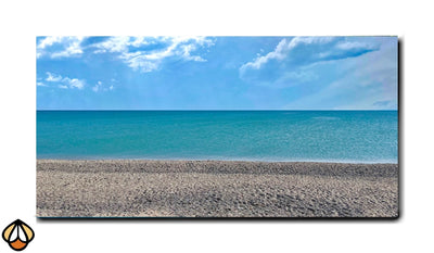 Endless Horizons - Serene Beachfront Wall Art
