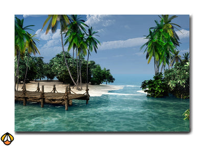 Island Serenity - Premium Wall Art