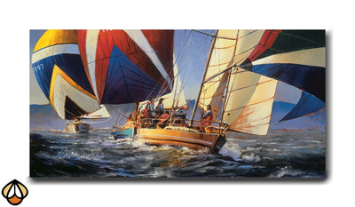 Racing Winds - Vibrant Sailing Regatta