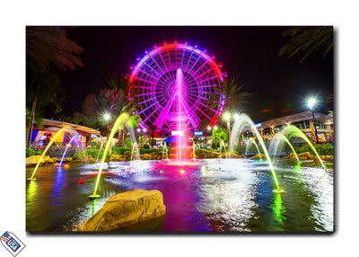 Orlando Eye at Night – A Dazzling Skyline View
