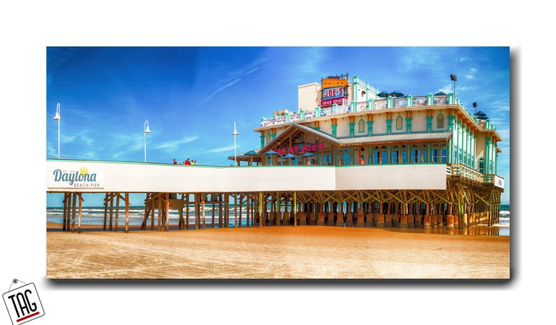 Daytona Beach Pier - Premium Wall Art
