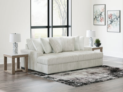 Evee Outdoor & More - Ashley Furniture - Stupendous Sectional - RAF Super Chaise / Alloy - 25903S16
