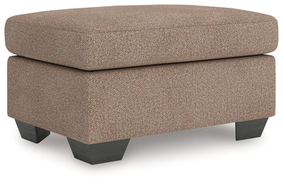 Evee Outdoor & More - Ashley Furniture - Triston-Peaks Living Room - Ottoman / Suede - 3020414