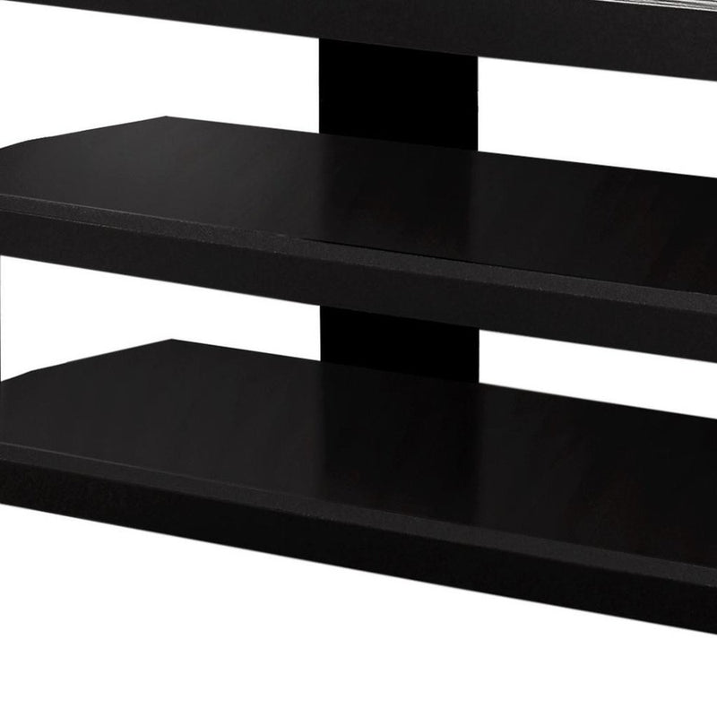 42" Brown Open Shelving TV Stand