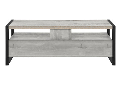 59" Black Cabinet Enclosed Storage TV Stand