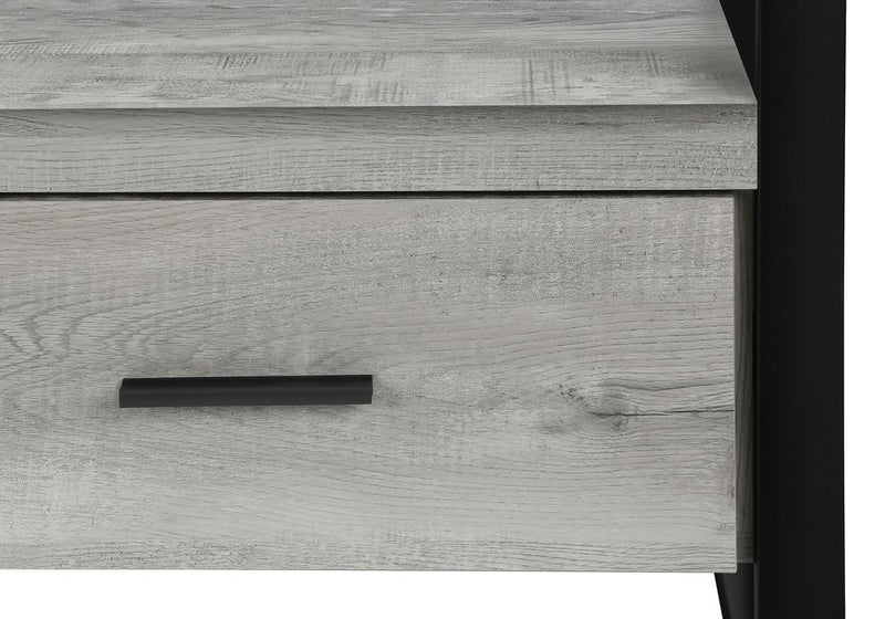 59" Brown and Black Cabinet Enclosed Storage TV Stand