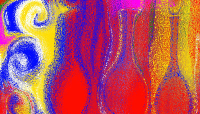 Abstract Symphony - Vivid Bottles