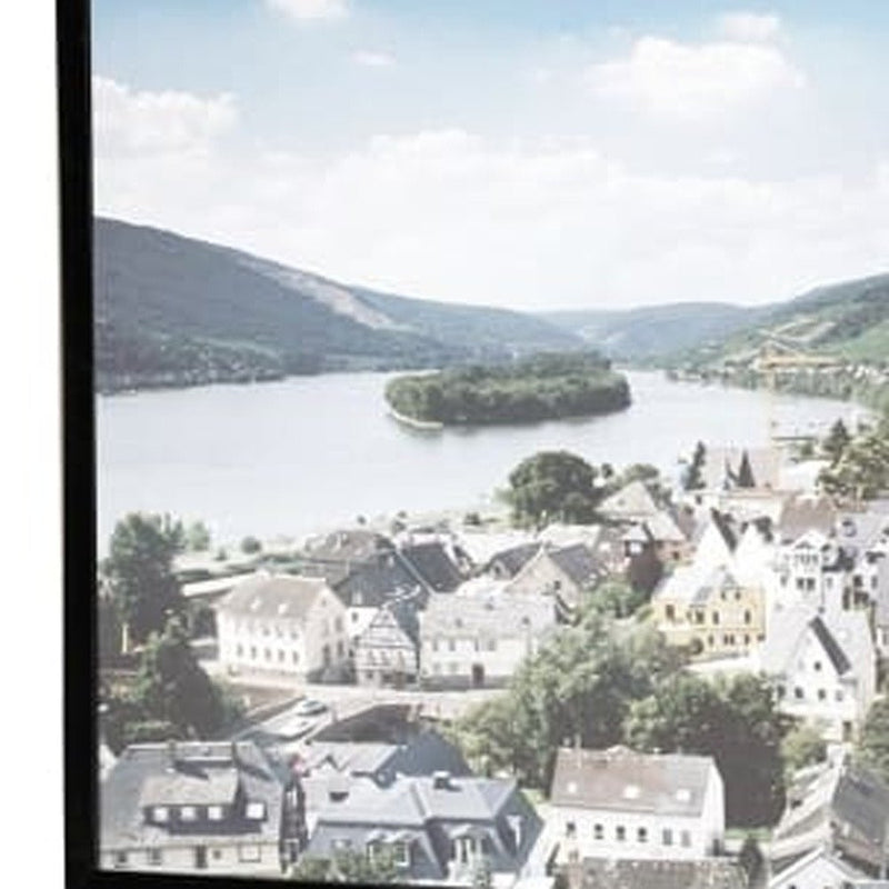 21" X 74" X 31" Bone White Wood Poly Resin Glass Tv Console