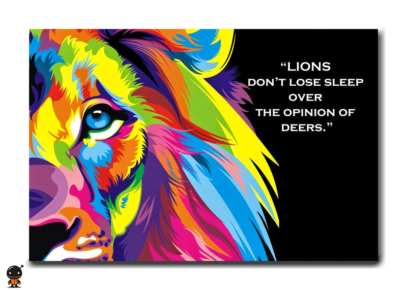 Vibrant Confidence - The Lion&