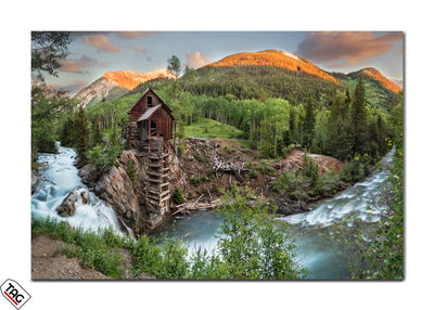 Crystal Mill Serenity - A Slice of Nature‚Äôs History