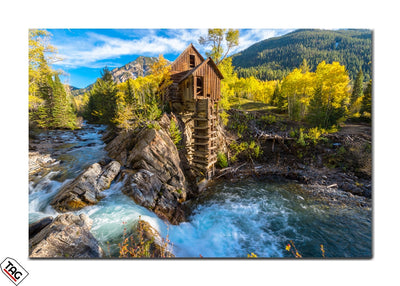 Riverside Heritage - The Crystal Mill in Nature‚Äôs Embrace