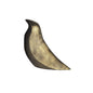 Set of Two 3" Gold Metal Bird Decorative Bookends
