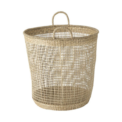 Set of Three Natural Wicker Basket