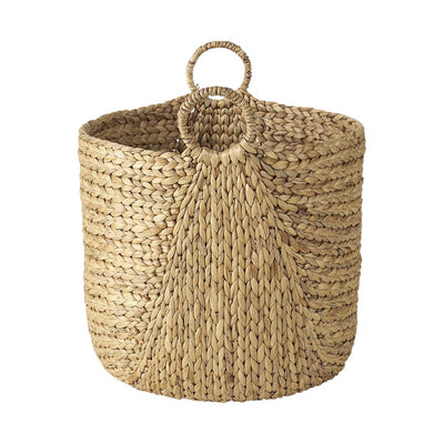 Set Of Three Braided Wicker Storage Baskets