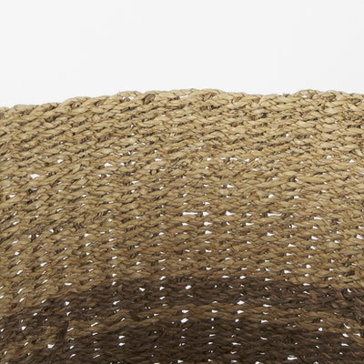 Set Of Two Detailed Wicker Storage Baskets