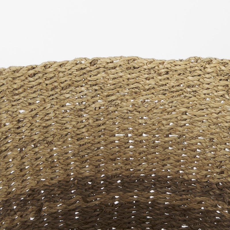 Set Of Two Detailed Wicker Storage Baskets