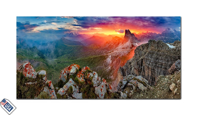 Mountain Majesty - Premium Wall Art
