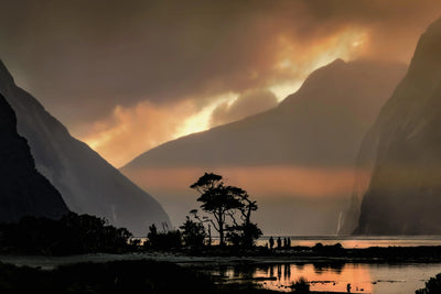 Sunset Serenity - Premium Wall Art