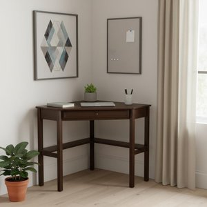 Espresso Corner Computer Desk