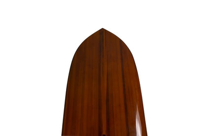 5" Brown Solid Wood Outdoor Game