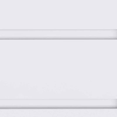 18" White Wood Accent Cabinet With Three Drawers