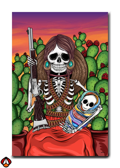 Revolutionary Spirit - D√≠a de los Muertos Wall Art
