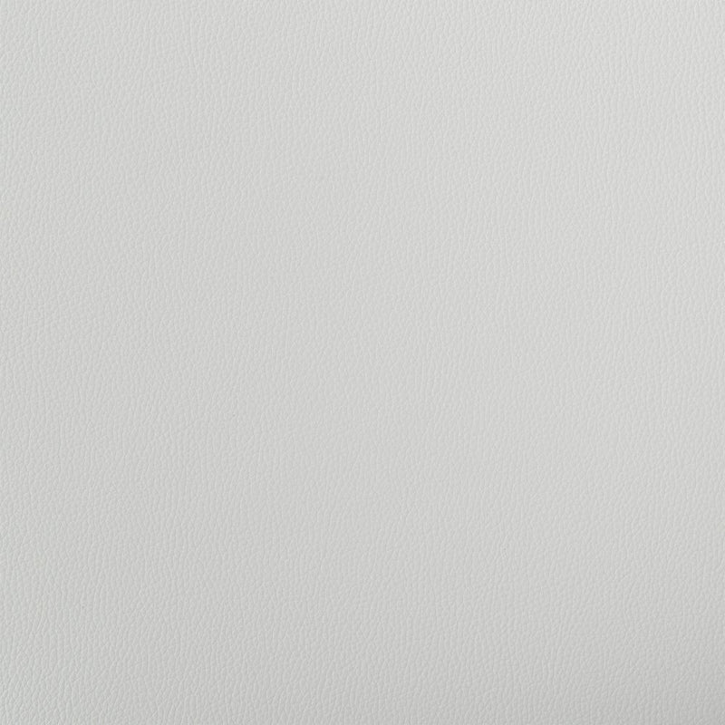 25" White And Silver Iron Swivel Backless Counter Height Bar Chair