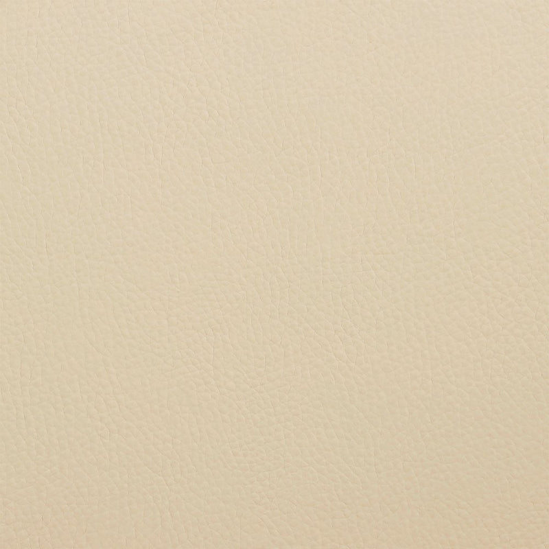 24" Cream And Silver Iron Swivel Adjustable Height Bar Chair