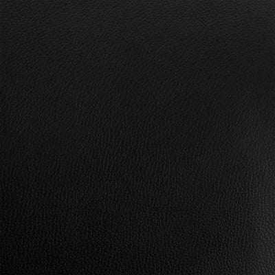 30" Black Faux Leather and Iron Bar Height Swivel Bar Chair