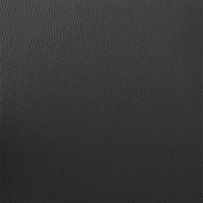 26" Black Faux Leather and Iron Low Back Counter Height Swivel Bar Chair