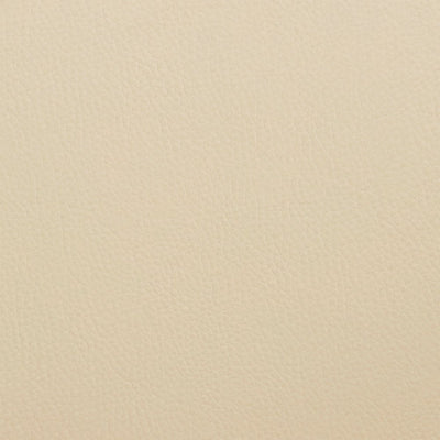 26" Cream And Brown Faux Leather Swivel Counter Height Bar Chair