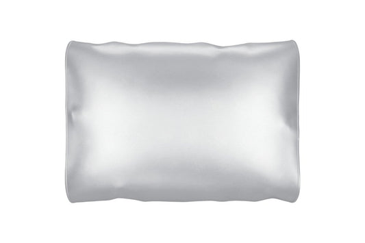 Silver Silk Open Ended Pillowcase