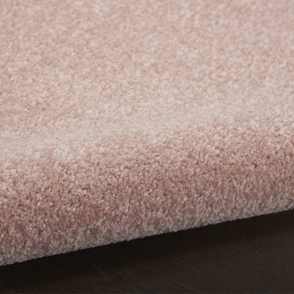 8' X 8' Pink Round Indoor Outdoor Area Rug
