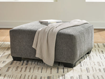 Evee Outdoor & More - Ashley Furniture - Revenna Living Room - Oversized Accent Ottoman / Greystone - PC4840508