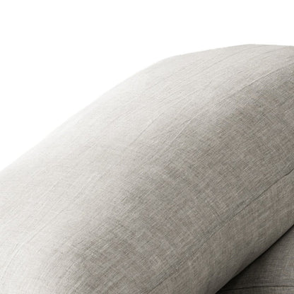 Set of Two Cloud Linen Standard Pillowcases