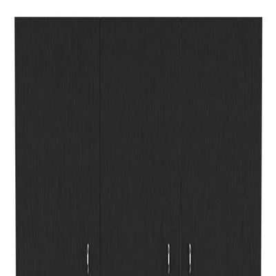 Two Piece Brown and Black Bedroom Set
