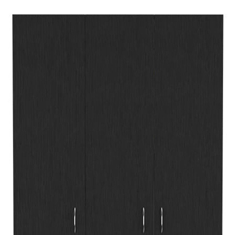 Two Piece Brown and Black Bedroom Set