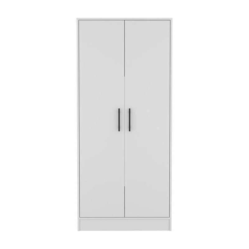 Two Piece White Bedroom Set