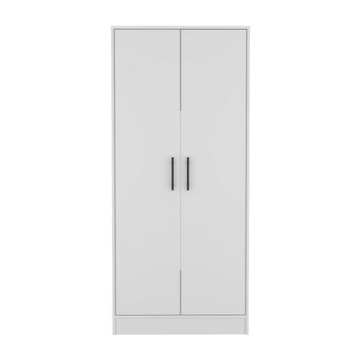 Two Piece White Bedroom Set