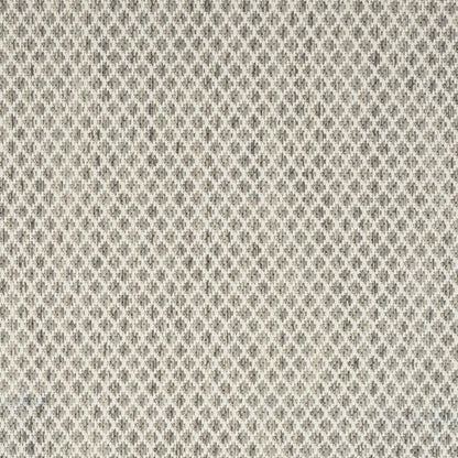 10' Ivory And Silver Square Geometric Indoor Outdoor Area Rug