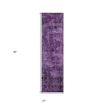 8' Runner Tan Abstract Washable Non Skid Indoor Outdoor Runner Rug