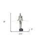 8" Pewter Resin Man Tabletop Sculpture
