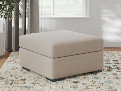 Evee Outdoor & More - Ashley Furniture - LadyMae Living Room - Oversized Accent Ottoman / Twill - 5940408