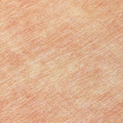 3' X 5' Peach Washable Indoor Outdoor Area Rug